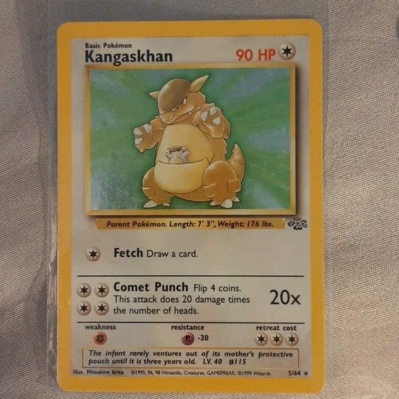 Pokemon | Games | Pokemon Card Kangaskhan Holo | Poshmark